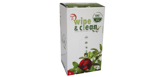 Bekijk deze afbeelding van Wipe & Clean schoonmaak product op EM-Store.eu