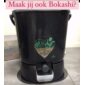 Bekijk deze afbeelding van Bokashi emmerset zwart op EM-Store.eu